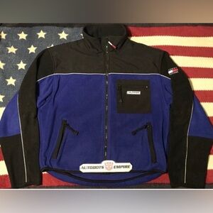 Vintage 90s Tommy Hilfiger Alpine Ski Fleece Jacket L Rlx Stadium Mountain Acg x